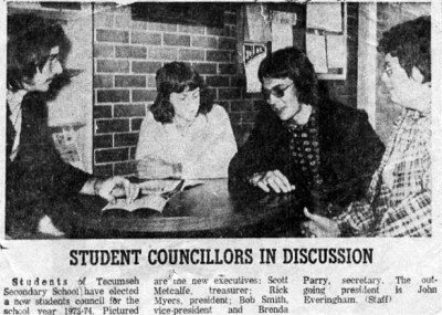 Student Council 1973-74
